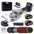 BALKONI 20V Brushless Angle Grinder Set 9000 RPM Kit - Photo 10 yellow black industrial tools