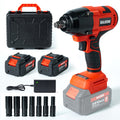 BALKONI 20V Cordless High-Torque Impact Wrench Kit 700Nm - Photo 12 yellow black industrial tools