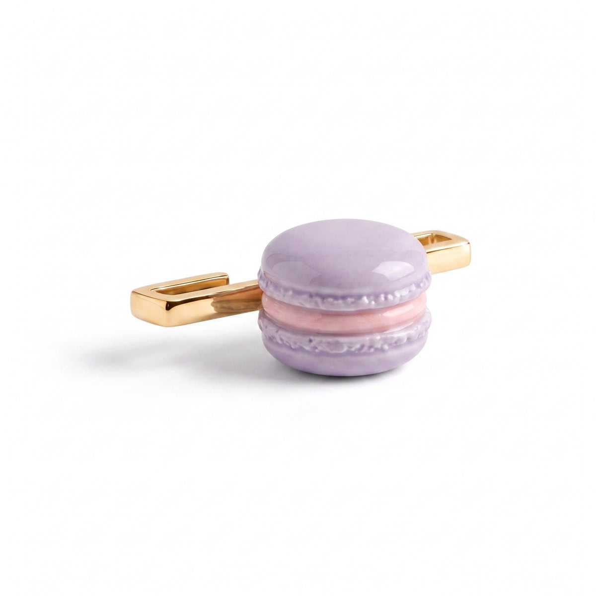 Lilac Macaron Charm
